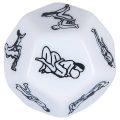 Dado Erótico de 12 Caras - Blanco