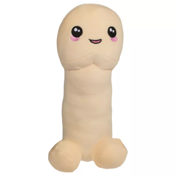 Pene de peluche - 30 cm (color natural)