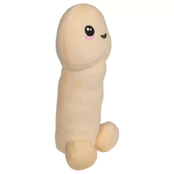 Pene de peluche - 30 cm (color natural)