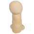 Pene de peluche - 30 cm (natural)