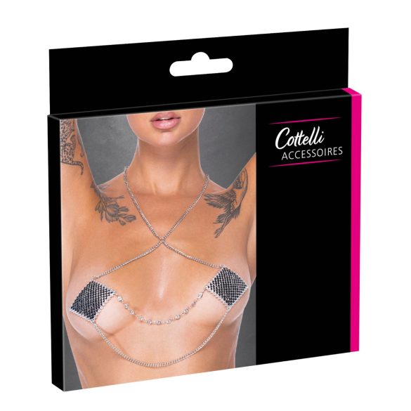 Cottelli - Pegatinas Decorativas para Pezones (plata)