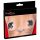 Cottelli - pegatina para pezones con piercings (negro)