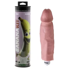 Bananakit - kit para copiar el pene con vibrador (rosa)