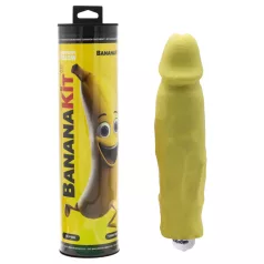   Bananakit - juego para copiar el pene con vibrador - luminoso (amarillo)