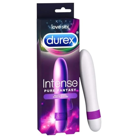 Durex Intense Pure Fantasy - vibrador barra (blanco)