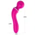 Lonely 2in1 - vibrador punto G y masajeador - 3 cabezales - silicona rosa