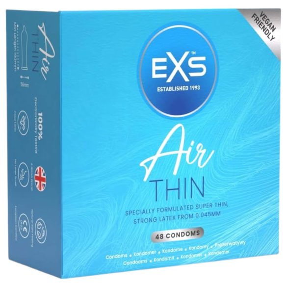 EXS Air Thin - Condones ultrafinos (48 uds)