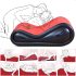 Magic Pillow - mueble BDSM inflable c/esposas - grande (rojo)
