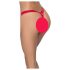 Mapalé - tanga brillante (rojo) - M/L