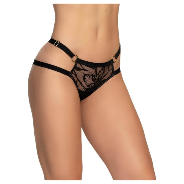 Mapalé - panty de cadena con estampado (negro)