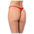 Mapalé - Babydoll y tanga de encaje (rojo)