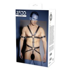 ZADO - arnés de cuero con tiras para hombres ZADO - arnés de cuero con tiras para hombres