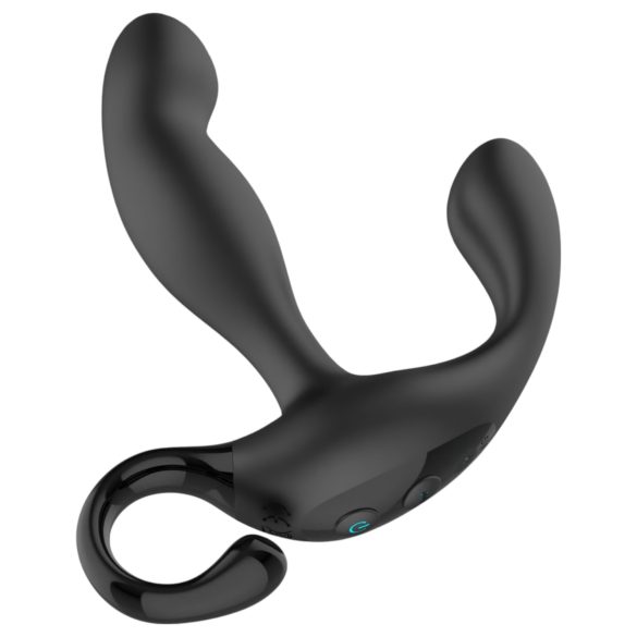 Funny Me Finger Wiggle - vibrador prostático con mando (negro)