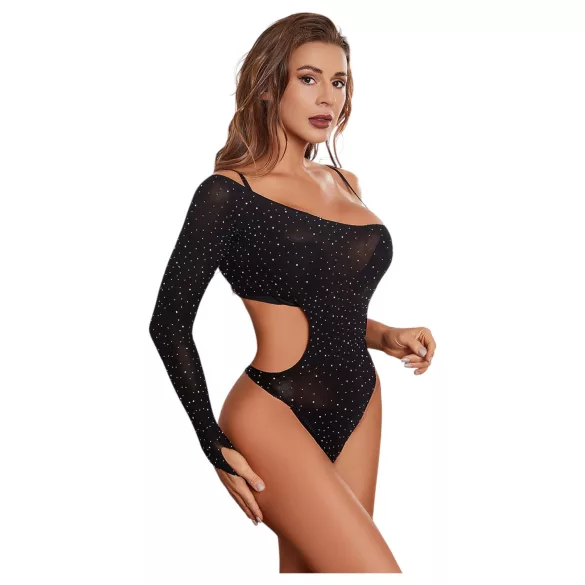 JSY 013 - body brillante (negro)