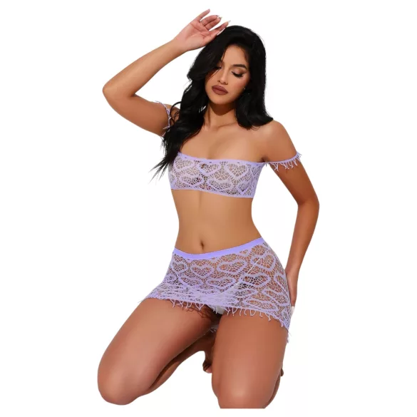 JSY 020 - conjunto de malla (lila)