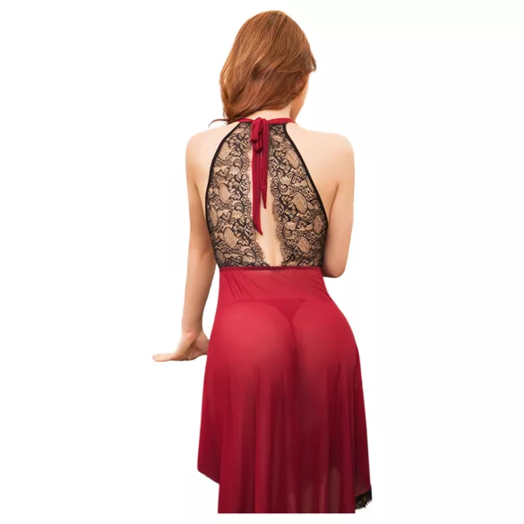 JSY 044 - conjunto de babydoll (rojo)