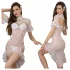 JSY 080 - disfraz de novia (blanco)