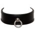 Collar de cuero negro - ZADO