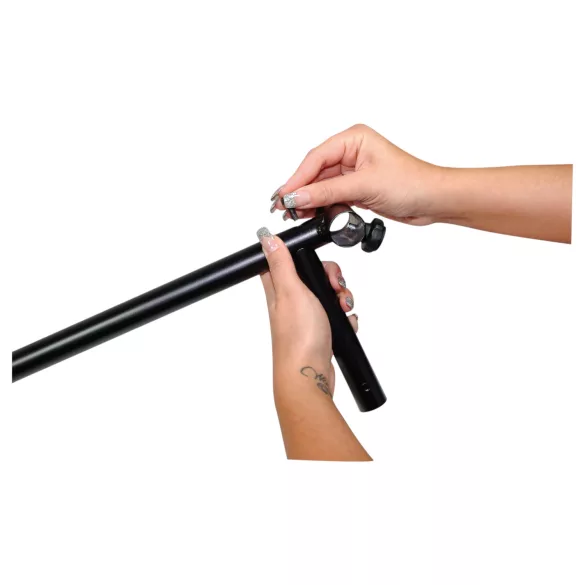ZADO - separador cuello manos pies - ajustable cuero negro