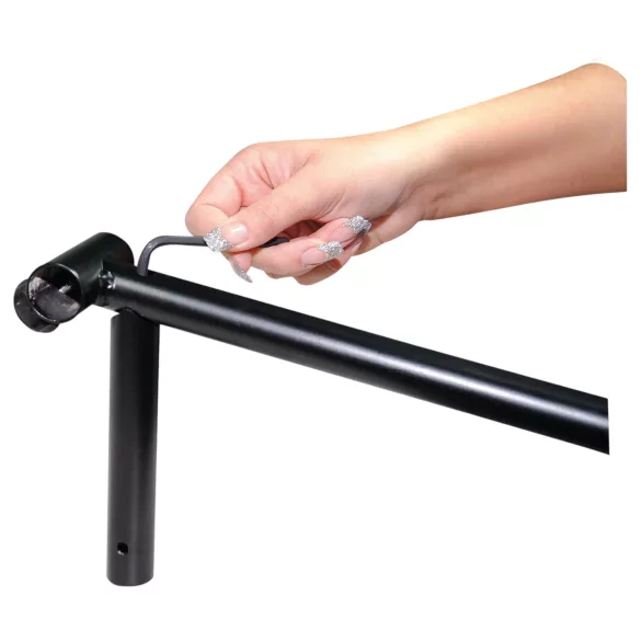 ZADO - separador cuello manos pies - ajustable cuero negro