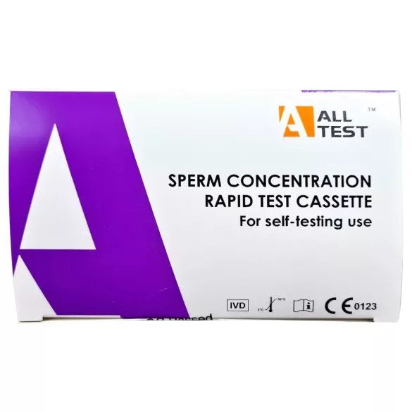 Alltest test rápido de concentración de esperma para uso doméstico (2 uds)