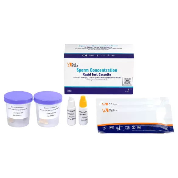 Alltest test rápido de concentración de esperma para uso doméstico (2 uds)