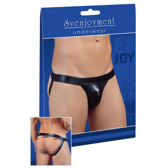Briefs brillantes para él (negro) - XL