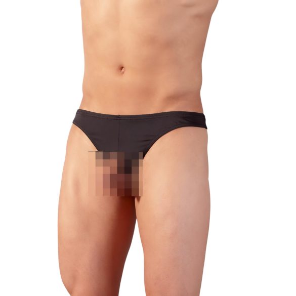 Showmaster - tanga para hombre - negro