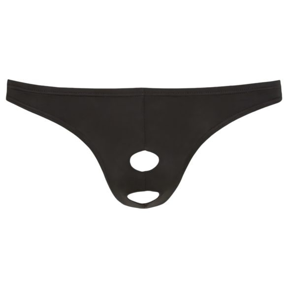 Tanga Showmaster para hombres (negro) - XL