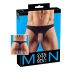 Tanga Showmaster para hombres (negro) - XL