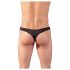 Tanga Showmaster para hombres (negro) - XL