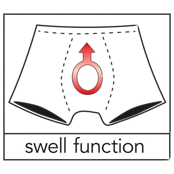 Tanga desmontable para hombre (negro)