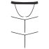 Svenjoyment - Set de tangas para hombre - negro (3 piezas) S-L