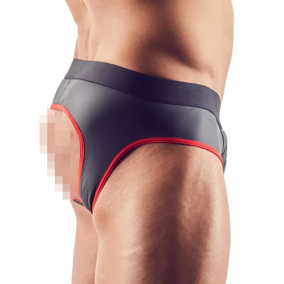 Svenjoyment - suspensorio abierto - hombre - negro - XL