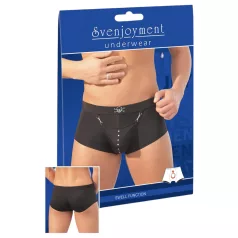 Kalóz - bóxer masculino - algodón negro - M