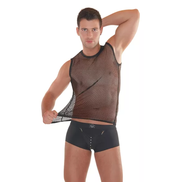 Kalóz - bóxer masculino - algodón negro - XL