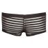 Boxer transparente con rayas negras