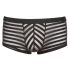 Boxer transparente con rayas negras
