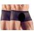 Svenjoyment - juego de bóxers transparentes negros (2 piezas) S-L
