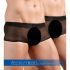 Svenjoyment - juego de bóxers transparentes negros (2 piezas) S-L