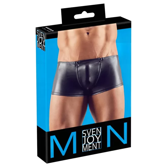 Svenjoyment - bóxer con cremallera - negro - L