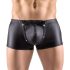 Svenjoyment - bóxer mate con cremallera y strass (negro) - M