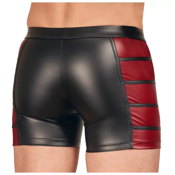 NEK - bóxer con cremallera y laterales rojos - negro - L
