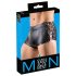 Svenjoyment - bóxer negro mate con cordones laterales - M