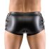 Svenjoyment - bóxer negro mate con cordones laterales - M