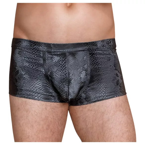NEK - bóxer con estampado de piel de serpiente (negro)