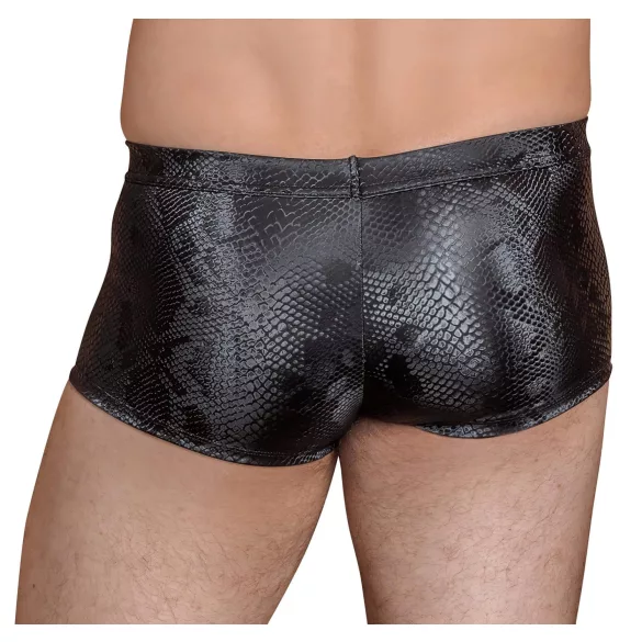 NEK - bóxer con estampado de piel de serpiente (negro)