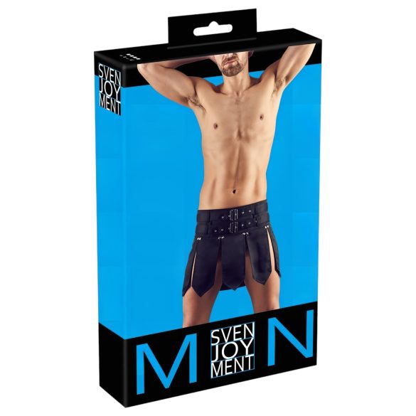 Svenjoyment - falda para hombre (negra)