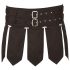 Svenjoyment - falda para hombre (negra)