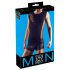 Svenjoyment - Camiseta masculina con cordones (negra) - M